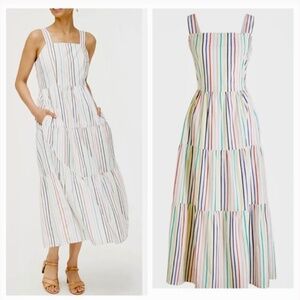 J. Crew Tiered Maxi Dress